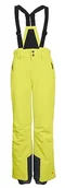 Spodnie narciarskie - Killtec Chłopięce spodnie narciarskie/spodnie funkcyjne z szelkami, ochrona krawędzi i pas śnieżny KSW 148 BYS SKI PNTS, limonkowy, 152, 41184-000 - miniaturka - grafika 1