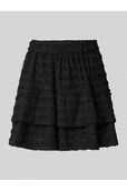 Spódnice - Spódnica mini rozkloszowana z falbanami model GAYLE - Only - miniaturka - grafika 1