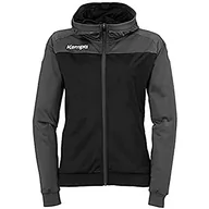 Kurtki damskie - Kempa Prime Multi kurtka damska, kolor czarny/antracyt, S - miniaturka - grafika 1