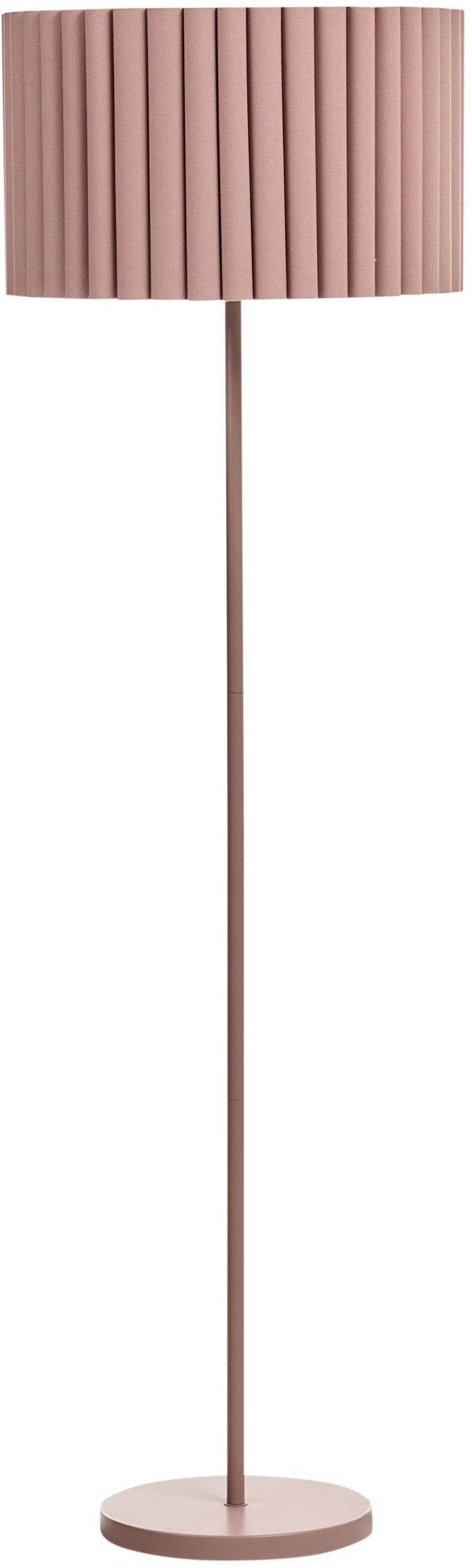 Lampa podłogowa Beliani Lampa podłogowa LOURENS Metal Brązowy