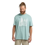 Koszulki męskie - Męski t-shirt Jack Wolfskin FREEROAMER T M TENT soft jade - S - miniaturka - grafika 1