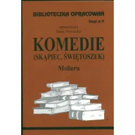 Lektury szkoła podstawowa - Biblios Komedie (Skąpiec, Świętoszek) Moliera - zeszyt 17 - Irena Nowacka - miniaturka - grafika 1