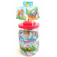 Gumy do żucia, lizaki, dropsy - LIZAKI PŁASKIE O SMAKACH OWOCOWYCH I COLA Z. W. C. KARWIT TADEUSZ MATYSZKIEL 0,6 - miniaturka - grafika 1