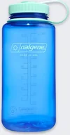 Butelki termiczne - Nalgene Butelka Nalgene z Szerokim Ustnikiem WM 1 L Blue - miniaturka - grafika 1