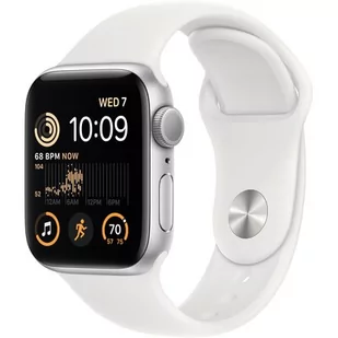 Apple Watch SE GPS 40 mm Silver Aluminium Case with White Sport Band – Regular - Smartwatch - miniaturka - grafika 1