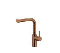 Baterie kuchenne - KFA Armatura Duero basic 6623-110-34 Miedź szczotkowana Stal szlachetna - miniaturka - grafika 1