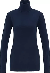 DreiMaster Klassik Damski sweter z golfem WAIS, granatowy, XS/S, morski, XS-S - Swetry damskie - miniaturka - grafika 1