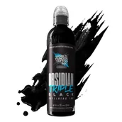 Wyposażenie studia tatuażu - Farba World Famous Limitless Tattoo Ink - Obsidian Triple Black Outlining 120ml - miniaturka - grafika 1
