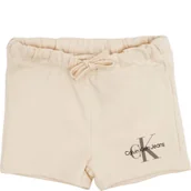 Spodnie i spodenki dla dziewczynek - Calvin Klein Jeans Szorty | Regular Fit - miniaturka - grafika 1