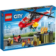 Klocki - LEGO City Helikopter Strażacki 60108 - miniaturka - grafika 1