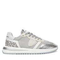 Sneakersy damskie - Sneakersy Philippe Model TYLD MA01 Szary - miniaturka - grafika 1