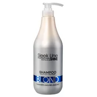 Szampony do włosów - Stapiz Sleek Line Blond Shampoo szampon do włosów blond zapewniający platynowy odcień 1000ml - miniaturka - grafika 1
