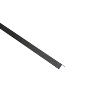 Inne materiały budowlane - Standers Kątownik aluminiowy 2.5m 10x10x1 mm czarny - miniaturka - grafika 1