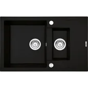 Zlewozmywaki - Deante Zlewozmywak Andante ZQN N513 Nero - miniaturka - grafika 1