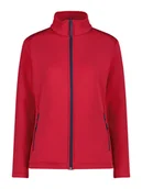 Kurtki damskie - CMP Kurtka polarowa w kolorze czerwonym - miniaturka - grafika 1