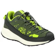Buty dla chłopców - Buty dziecięce Jack Wolfskin Vili Sneaker Low K Rozmiar butów (UE): 28 / Kolor: żółty/zielony - miniaturka - grafika 1