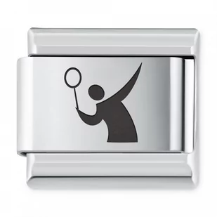 Murrano ITALIAN CHARMS Symbole Sportowe Tenis Ziemny IH-218 - Charmsy - miniaturka - grafika 1