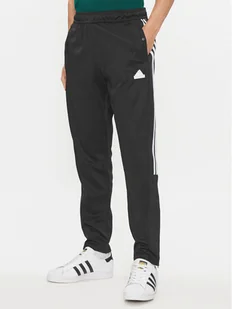 adidas Spodnie dresowe Tiro IP3778 Czarny Regular Fit - Spodnie sportowe męskie - miniaturka - grafika 1