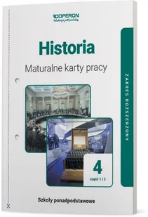 Historia LO 4 Maturalne karty pracy ZR cz.1 i 2 - Podręczniki dla liceum - miniaturka - grafika 1