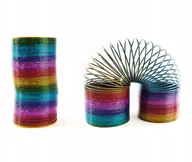 Gry planszowe - Duża Sprężyna Magiczna 15Cm Tęczowa Zabawka - miniaturka - grafika 1