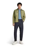 Kurtki męskie - G-STAR RAW, Męska kurtka Waffle, Zielony (Fresh Army Green C442-9822), XS - miniaturka - grafika 1