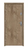Drzwi zewnętrzne - Drzwi wewnętrzne wejściowe Santos II OP dąb wiosenny 80 lewe Perfect Door - miniaturka - grafika 1