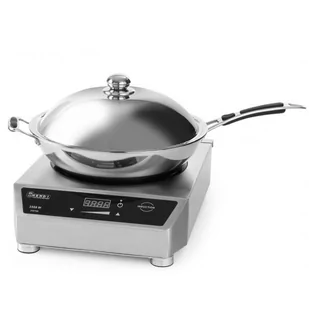 Hendi kuchenka indukcyjna + patelnia indukcyjna wok (produkt na zamówienie) 2396 - Piece, kotły  i płyty grzejne gastronomiczne - miniaturka - grafika 2