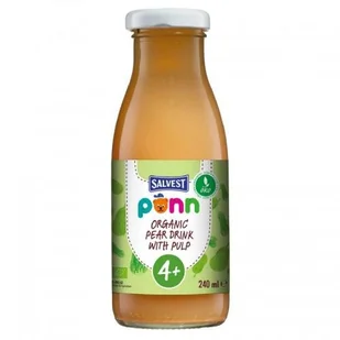 SALVEST PÕNN BIO Sok gruszkowy z miąższem, 240ml - Soki i napoje niegazowane - miniaturka - grafika 1
