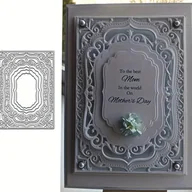 Inne - TEMU 1 Szt. Metal Die Cut, Wykrojnik Do Metalu Na Tworzenie Kartek Papierowych Scrapbooking Karty DIY Ręcznie Robione Albumy Na Zdjęcia Dekoracje - miniaturka - grafika 1