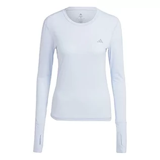 Koszulki i topy damskie - adidas Koszulka damska (Long Sleeve) Fast Ls, Blue Dawn, HM4315, S - grafika 1