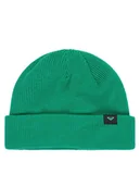 Czapki damskie - Roxy Czapka Folker ERJHA04414 Zielony - miniaturka - grafika 1