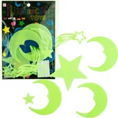 Pasmanteria - Gwiazdki Naklejki Fluorescencyjne Świecące Kosmos - miniaturka - grafika 1