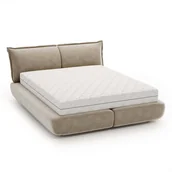 Łóżka - Łóżko tapicerowane SOFIA 160x200 | Kolor do wyboru - miniaturka - grafika 1