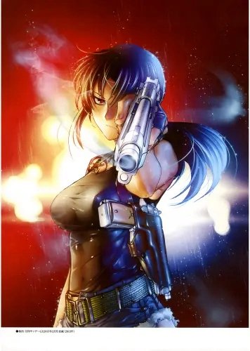 Plakat Anime Manga Black Lagoon bl_041 A3 (custom)