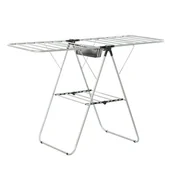 Suszarki na ubrania - 5five Simple Smart Suszarka na pranie dwupoziomowa rozkładana,z koszyczkiem na drobiazgi 5five Simple Smart 157384 - miniaturka - grafika 1