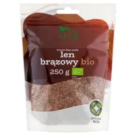 Zdrowa żywność - BioLife Len brązowy Bio 250 g - miniaturka - grafika 1