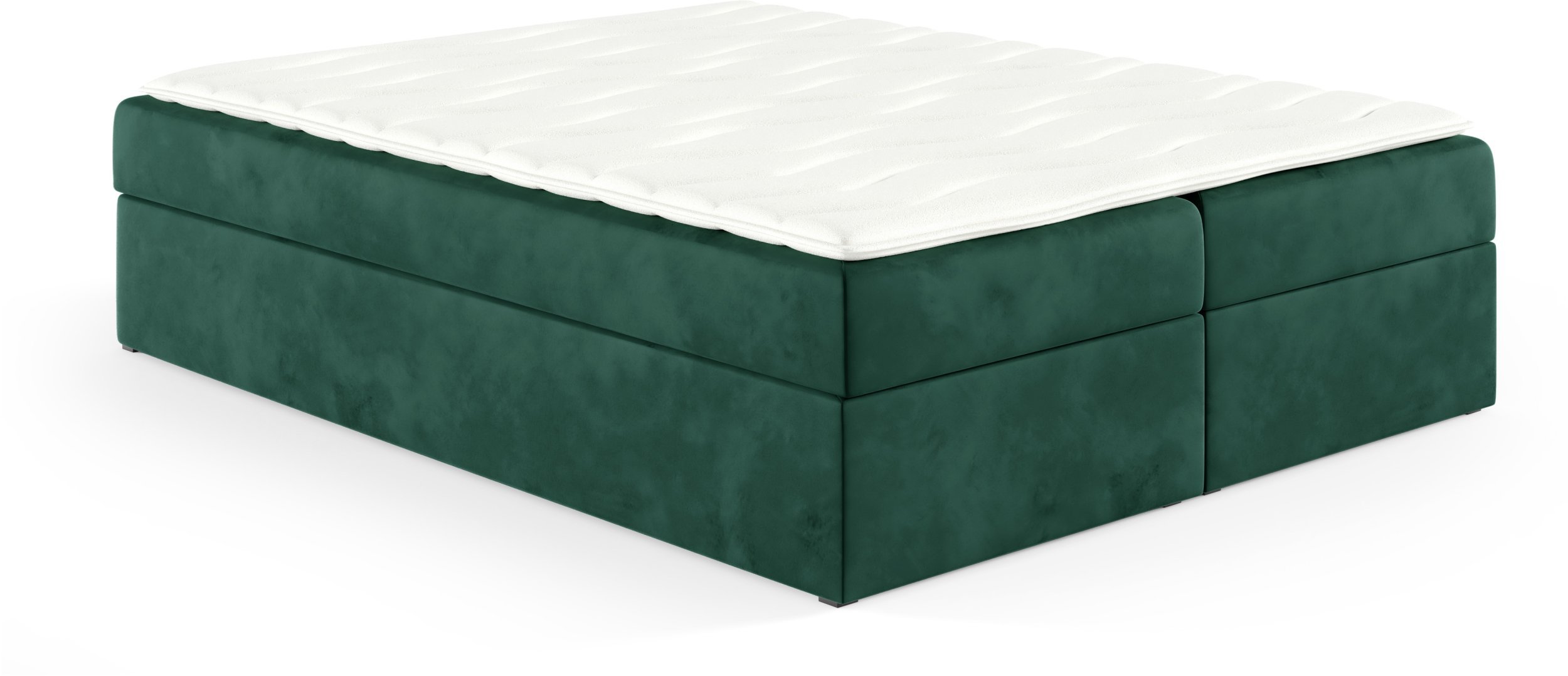 Łóżko kontynentalne Box 180x200 bez nóg bez zagłówka riviera 38