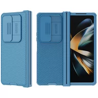 Etui i futerały do telefonów - Nillkin CamShield Pro Case simple etui Samsung Galaxy Z Fold 4 pokrowiec z osłoną na aparat niebieskie - miniaturka - grafika 1