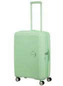 Walizki - Walizka średnia American Tourister Soundbox EXP - pastel green - miniaturka - grafika 1