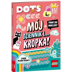 LEGO Dots Mój dziennik i krpoka! Opracowania Zbiorowe - Zabawki kreatywne - miniaturka - grafika 1