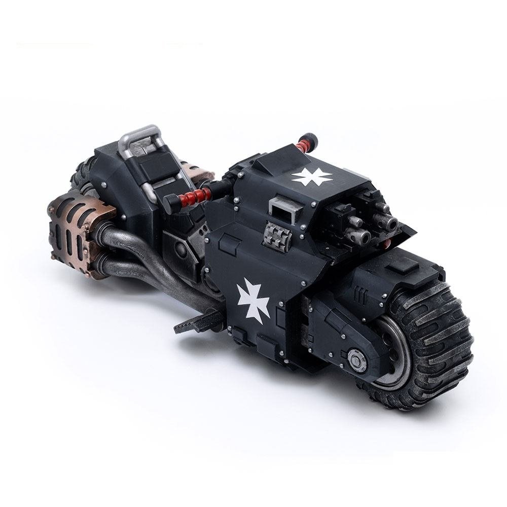 Pojazd Warhammer 40K 1/18 - Black Templars Outrider Bike