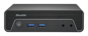Shuttle Nano PC NE10N Wielkość PC 0.6L Czarny N100 Intel SoC NE10N - Mini PC - miniaturka - grafika 1