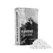 Pozostałe ozdoby ogrodowe - Grys śnieżna biel 8-16 mm 20 kg - miniaturka - grafika 1