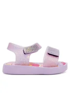 Buty dla dziewczynek - Melissa Sandały Mini Melissa Jump Print Bb 33663 Fioletowy - miniaturka - grafika 1