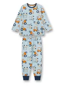 Piżamy chłopięce - Sanetta Piżama w kolorze błękitnym - miniaturka - grafika 1