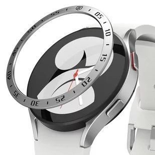 Ringke Nakładka Ringke Bezel Styling do Galaxy Watch 4 40 mm Stainless Silver - Akcesoria do smartwatchy - miniaturka - grafika 1