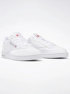 Reebok Skórzane sneakersy "Club C 85" w kolorze białym - Trampki męskie - miniaturka - grafika 1