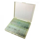 Mikroskopy i lupy - Preparaty mikroskopowe 100 szt. anatomia, botanika, zoologia - miniaturka - grafika 1