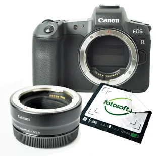 Canon EOS R body + adapter EOS-R - Aparaty Cyfrowe - miniaturka - grafika 3