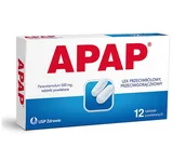 Przeziębienie i grypa - US Pharmacia Apap 500mg 12 szt. - miniaturka - grafika 1